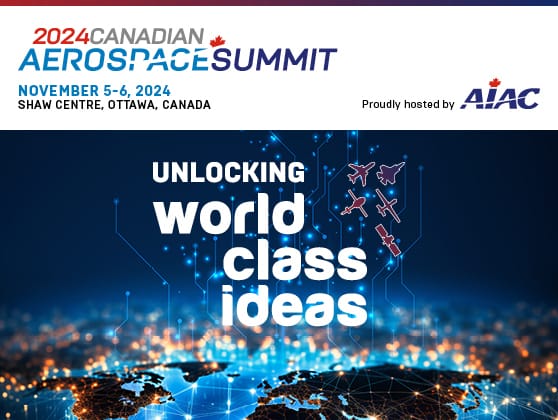 Unlocking world-class ideas - 2024 Canadian Aerospace Summit